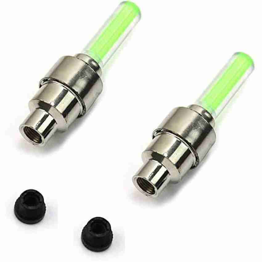 Sacriti bike tyre light red green blue wheel tyre valve cap LED Wheel Reflectors Buy Sacriti bike tyre light red green blue wheel tyre valve cap LED Wheel Reflectors Online at