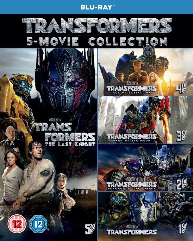 Transformers movies deals dvd box set