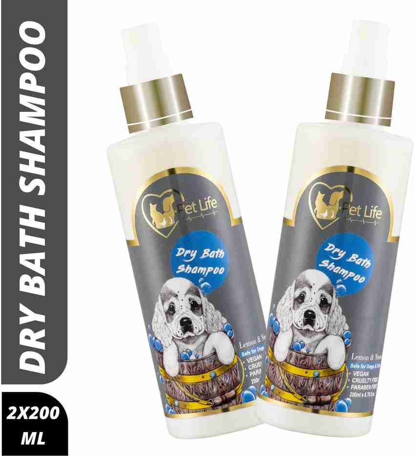 Organic dry deals shampoo for dogs
