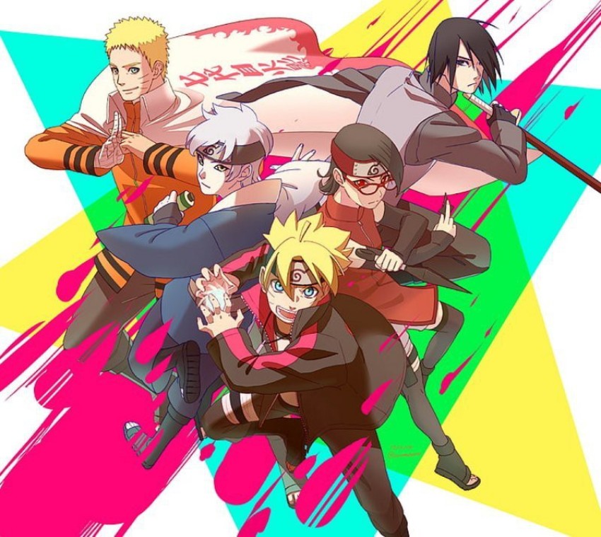  Sarada Uchiha Poster Anime Manga Print Sarada Boruto