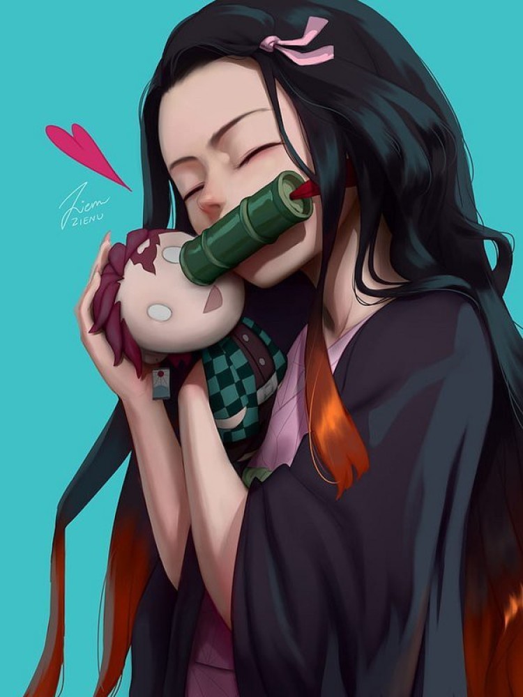 ✓ Kimetsu No Yaiba Anime Girls Fan Art Digital Art Hd Matte Finish Poster  Paper Print - Animation & Cartoons posters in India - Buy art, film,  design, movie, music, nature and