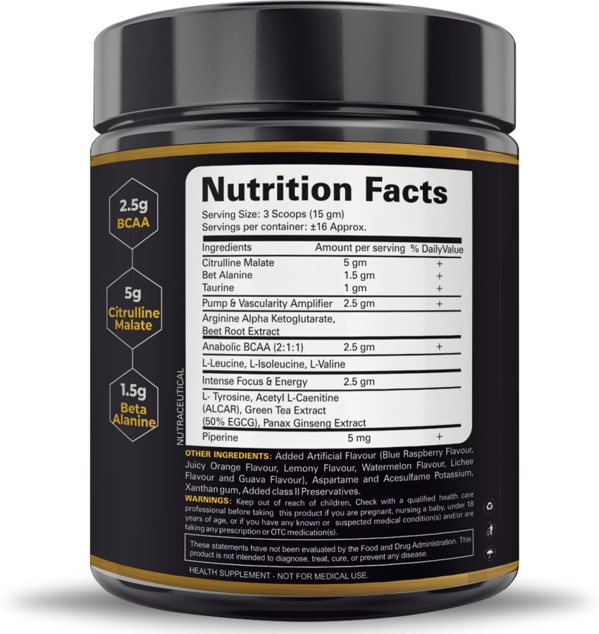 Optimum Nutrition - Gold Standard Pre-Work Out - Energy and focus amplifier  - TRU·FIT