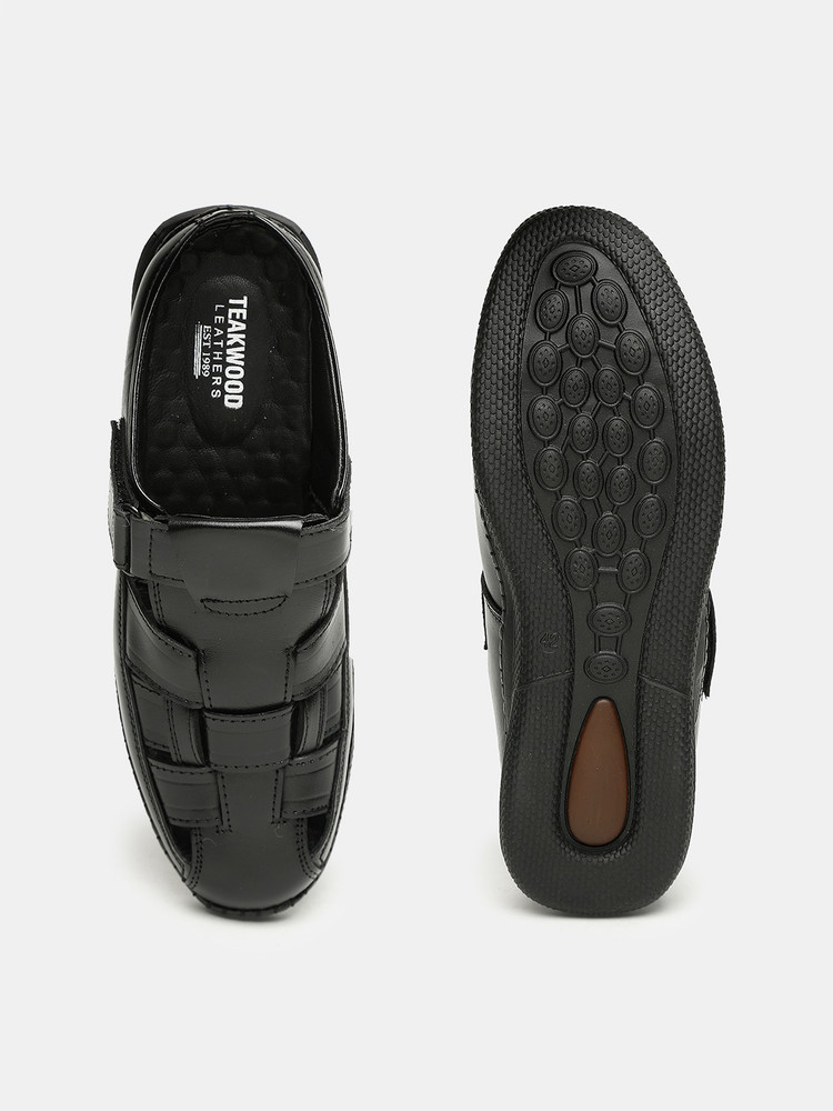 Teakwood sandals top