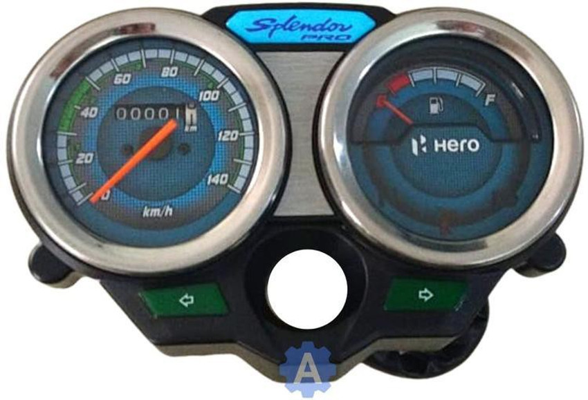 Authentic Eng Splendor Pro With Side Stand Analog Speedometer
