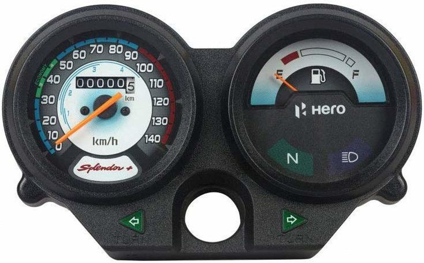 Splendor bike outlet digital meter price