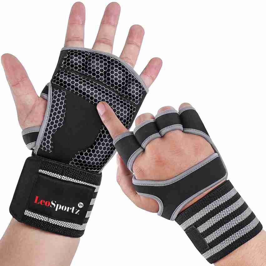 Ladies weight lifting gloves with wrist deals support