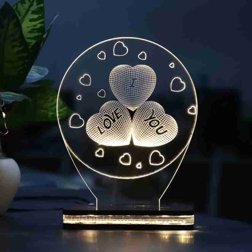 Acrylic deals led lamp