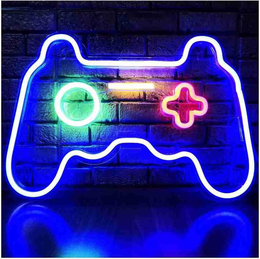 Party Propz Gaming Neon Lights For Home Or LED Neon Sign - Gaming Neon LED  Light for Room Decoration, Bedroom, Neon Signs Decor for Room Wall, Neon  Sign Lights For Home, Gaming Room Lights, Gaming Light for Room Table Lamp  Price in