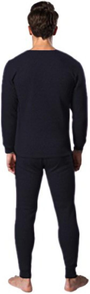 CROTUS Men Winters Woolen Thermal Wear Upper Lower Inner Set