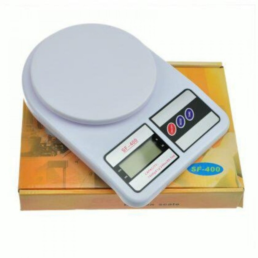 SF 400 Kitchen Scale Digital Kitchen Weighing Machine Multipurpose Electronic  Weight Scale with Backlit LCD Display