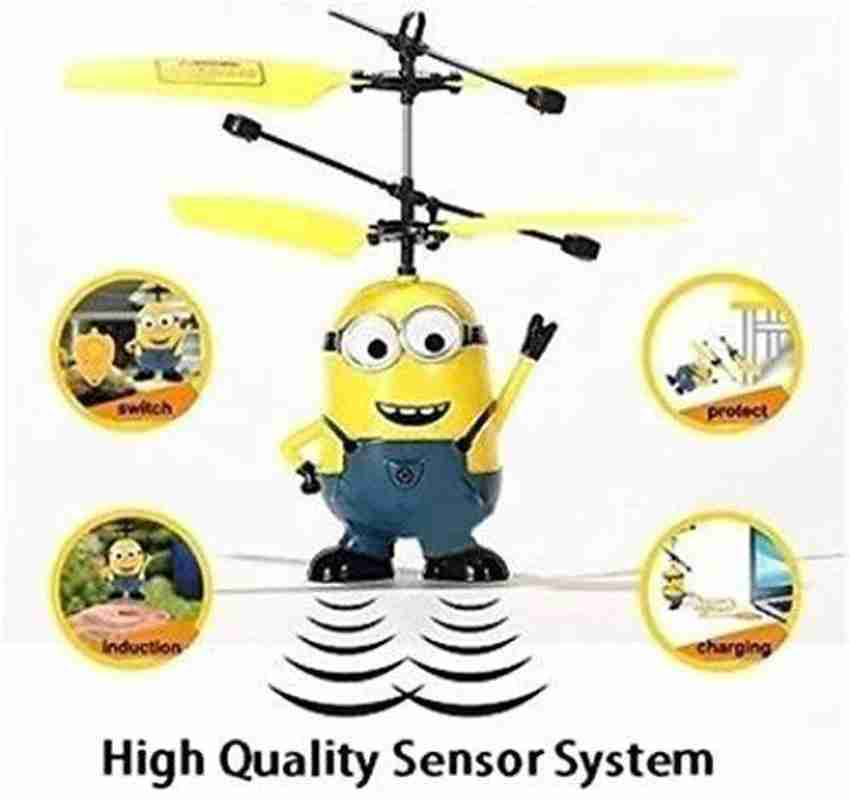 Minion helicopter with infrared sensor store