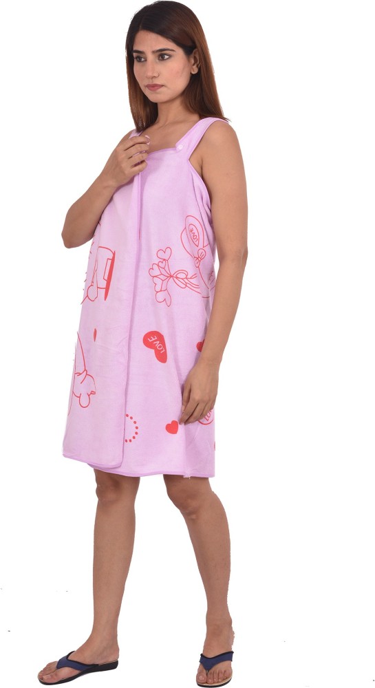 Sleeveless best sale towel robe