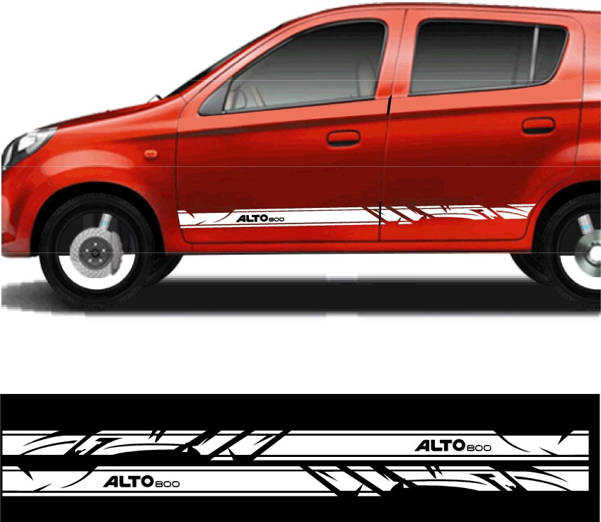 Suzuki New Alto Modified Bumper Stickers Full Bumper Stickers