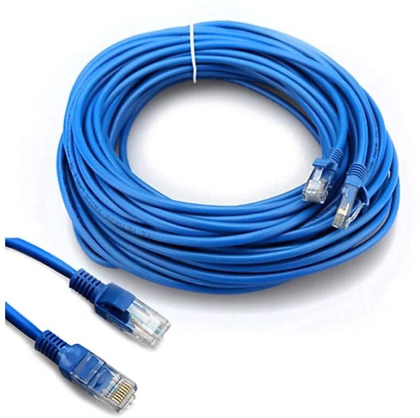 TERABYTE LAN Cable 20 m 20 METER Ethernet Cable CAT5/5E Network Cable  Internet Cable RJ45 LAN Wire High Speed Patch Cable Computer Cord