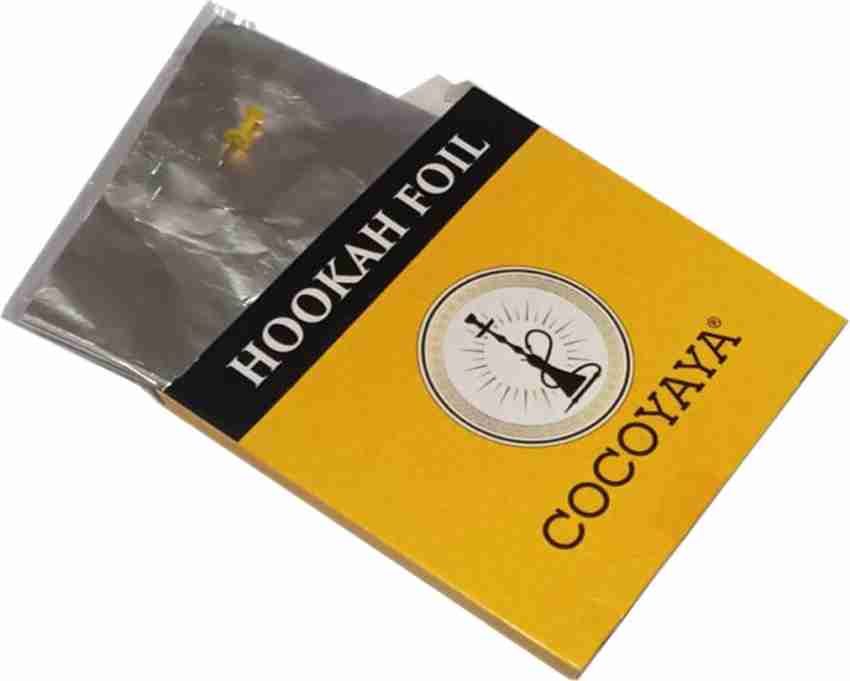 Alshan Foil (Pack of 50 Pcs.) + Premium Hookah Magic Coal Pack of