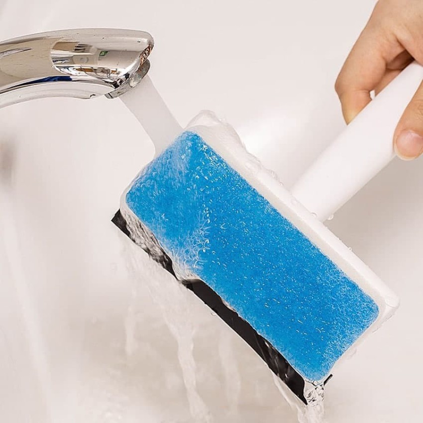  Dish Brush Blue Multi-Function Handles Sponge Brush