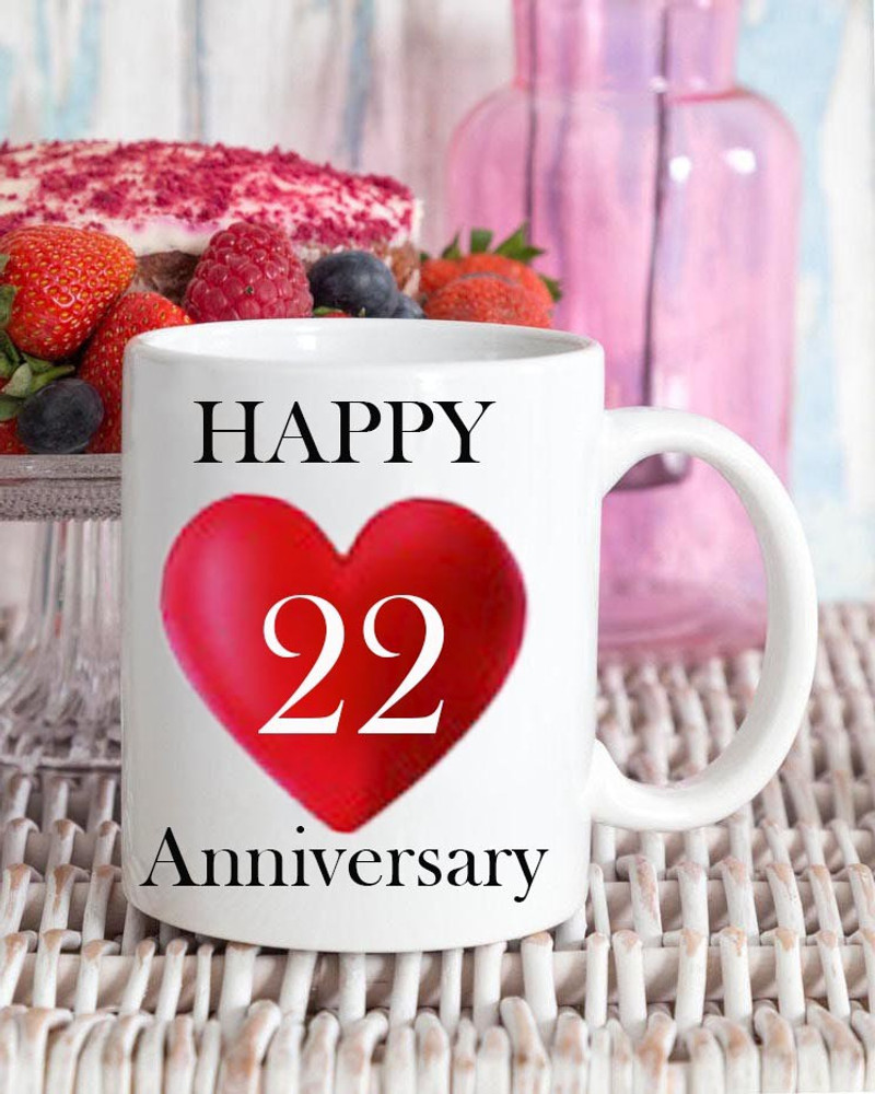 Days Quoted HAPPY 22ND ANNIVERSARY GIFT FOR HUSBAND WIFE DIDI JIJU