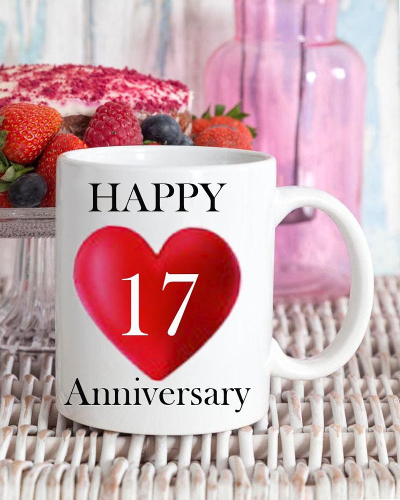 17th wedding anniversary shop message for husband
