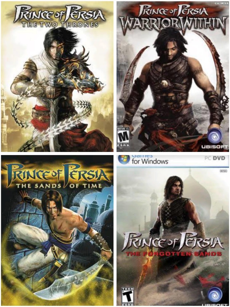 Prince of Persia Two Thrones (Special Edition 3 PC Games) The Two Thrones +  The Sands of Time + Warrior Within 