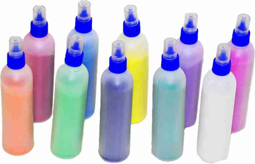 Buy Ascension Rangoli Color In Easy Squeeze Bottle (Pack of 5