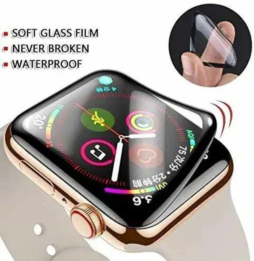 Placehap Tempered Glass Guard for Apple iWatch Series 4 5 6 se 44mm Built in 9H Hardness Tempered Glass Screen Protector. Placehap Flipkart