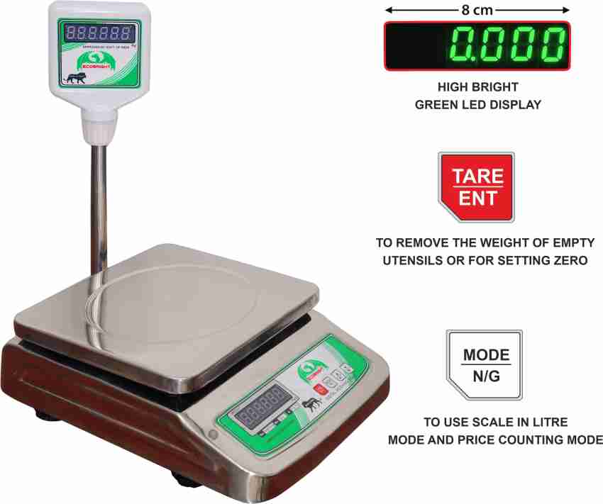 ACTIVA 30kg weighing scale,Pole display,weight machine for shop