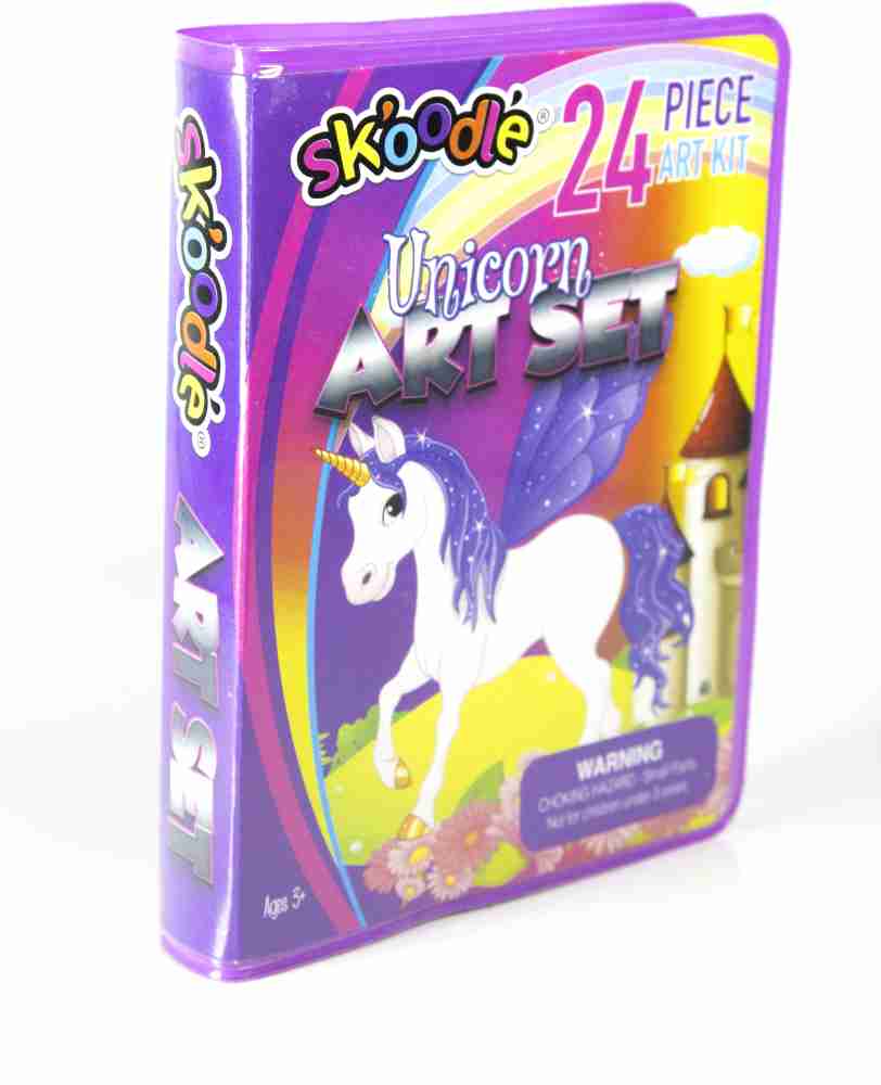 SKOODLE Unicorn 24 Piece Art Set For kids, A great  