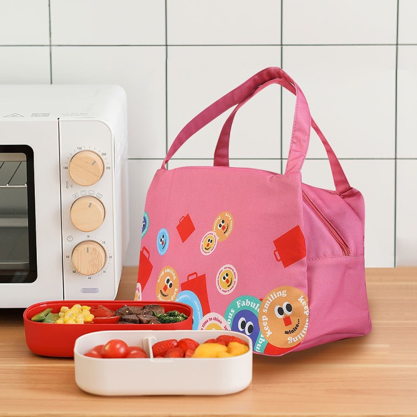 DecorADDA Insulated Lunch Tiffin Carry Bag for Office Travel School Picnic   Decor Adda