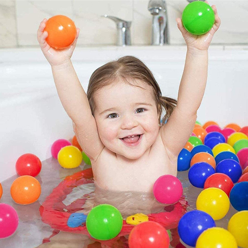 GoodLuck Baybee 48pcs Large Big Size Plastic Kids Pool Ball for