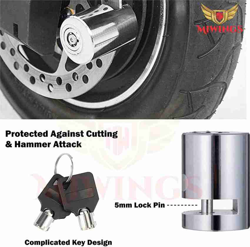 Disk lock best sale for bike flipkart