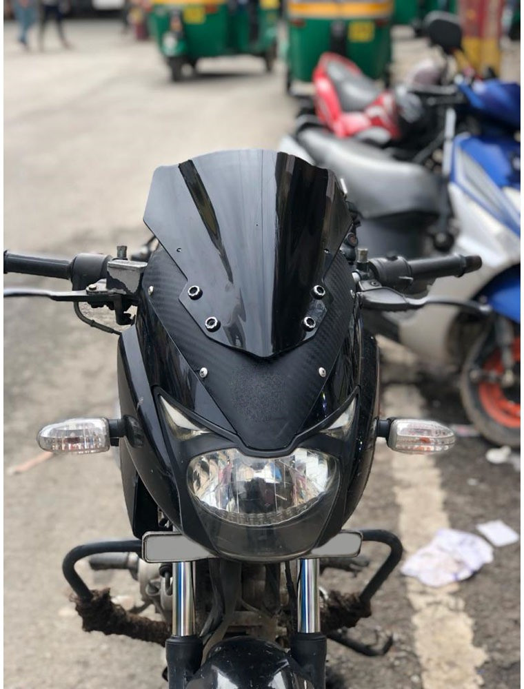 Visor in hotsell bike