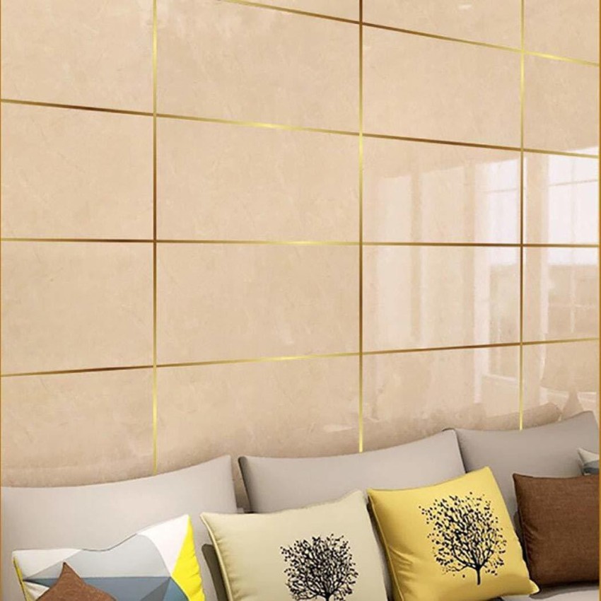 Royalkart Waterproof Gap Sealing Golden Decoration Tape For Home Floor  Tiles, Wall Decor, Waterproof Tiles For Floor 50 m Single Sided Tape Price  in India - Buy Royalkart Waterproof Gap Sealing Golden