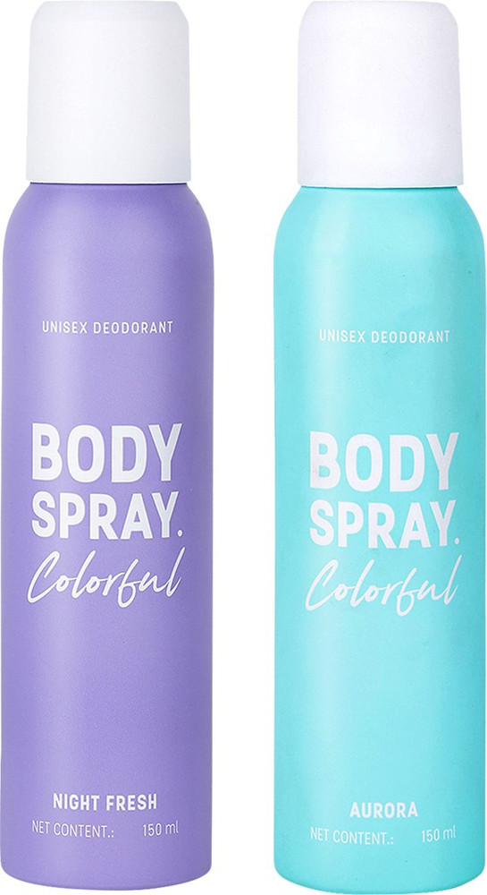 MINISO Colorful Unisex Deodorant Body Spray Perfume for Men Women
