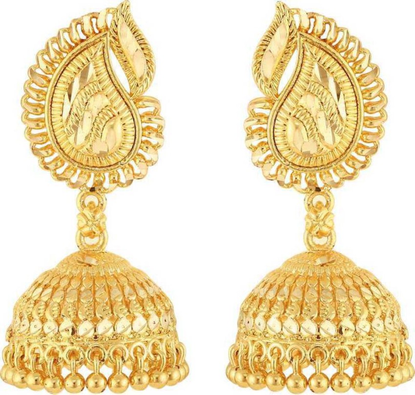 Ladies hot sale jhumka gold