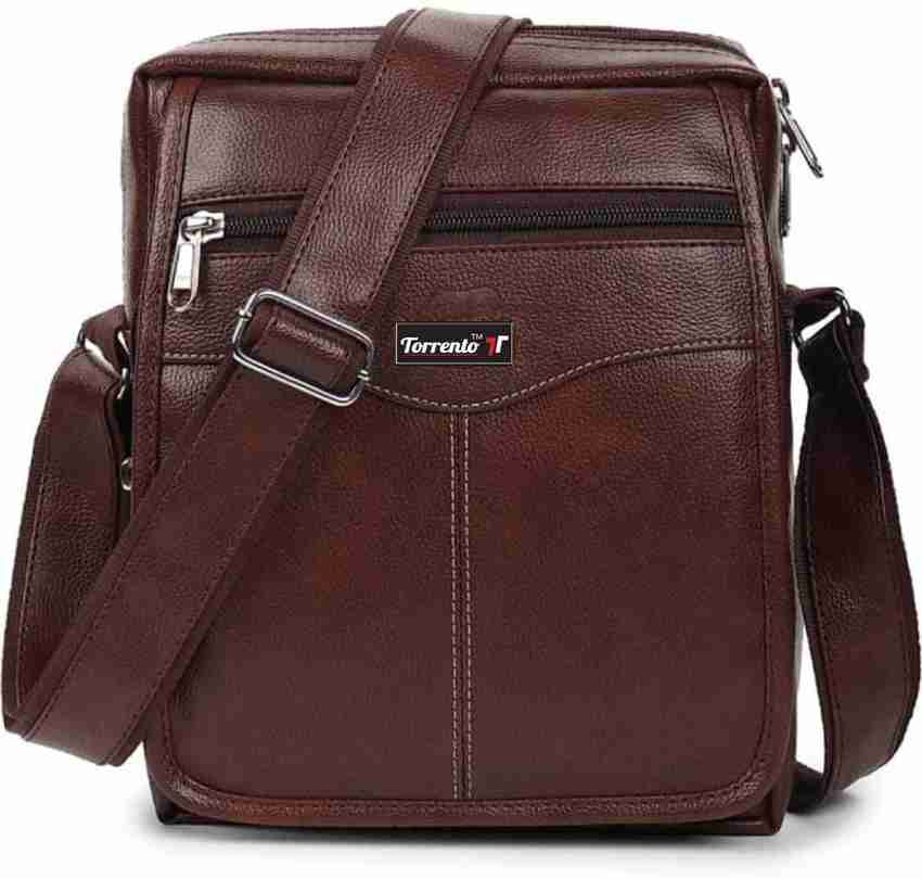 Buy TORRENTO Men Women Brown Sling Bag brown Online Best Price in India Flipkart