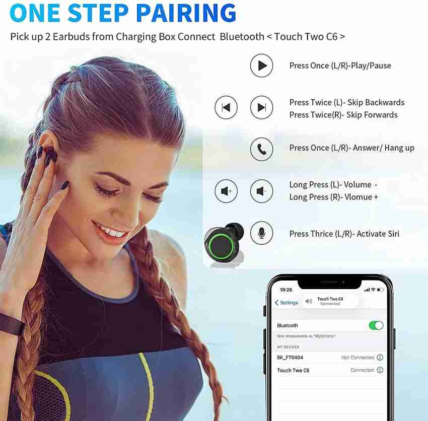 Edyell wireless best sale earbuds instructions