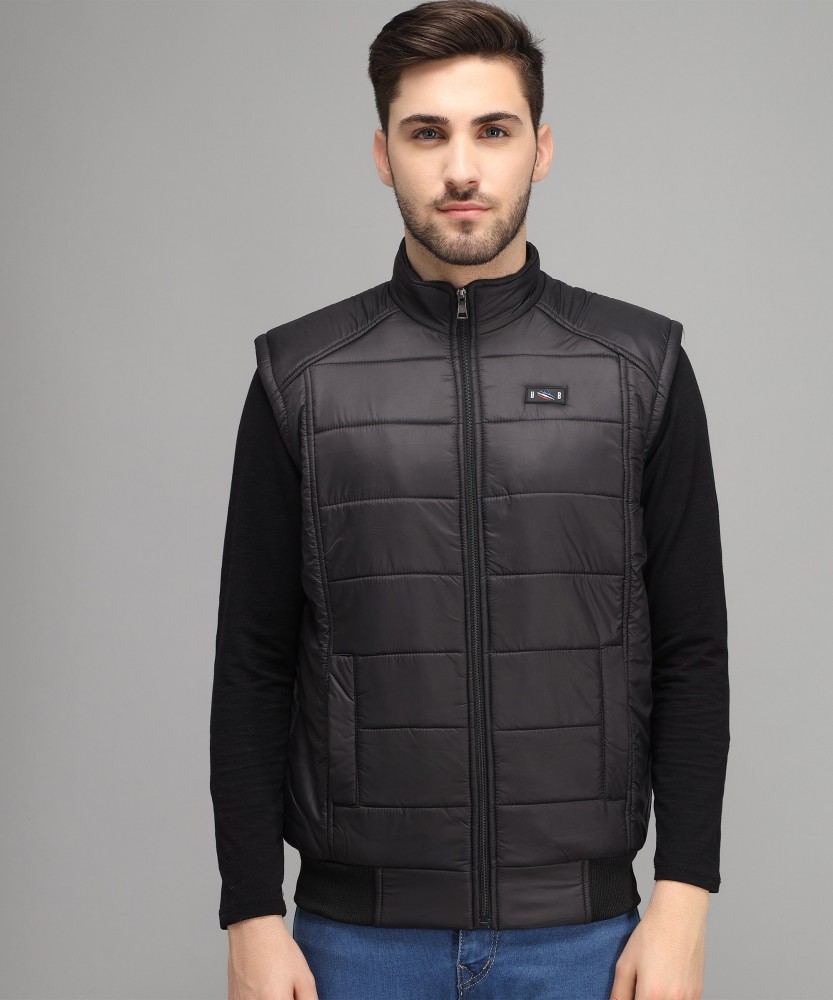 Half sleeve hotsell quilted jacket