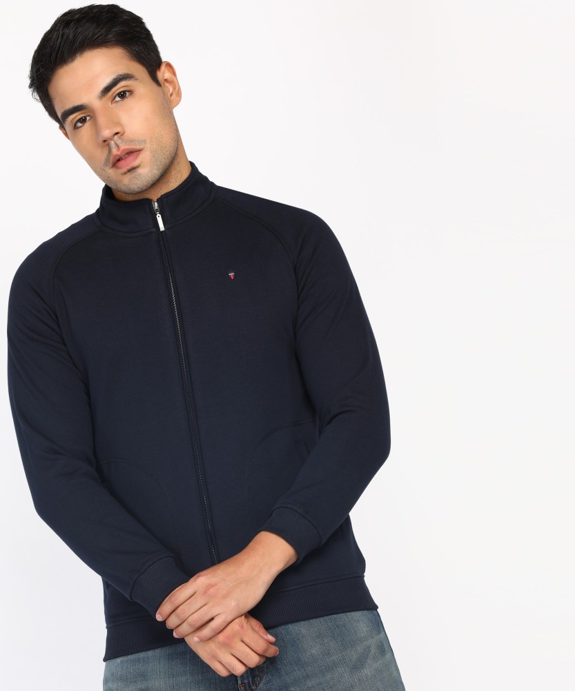 Louis Philippe Jeans Full Sleeve Solid Men Jacket - Buy Louis Philippe Jeans  Full Sleeve Solid Men Jacket Online at Best Prices in India