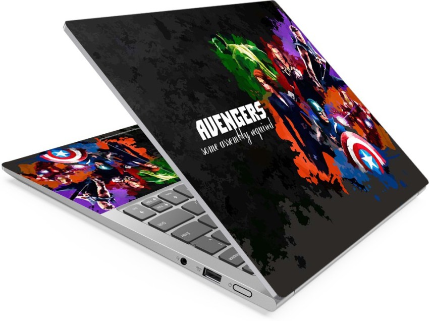 Anweshas Avengers Assembly Full Panel Laptop Skins Upto 15.6 inch No Residue Bubble Free Removable HD Quality Printed Vinyl Sticker Cover Self Adhesive Vinyl Laptop Decal 15.6 Price in India Buy