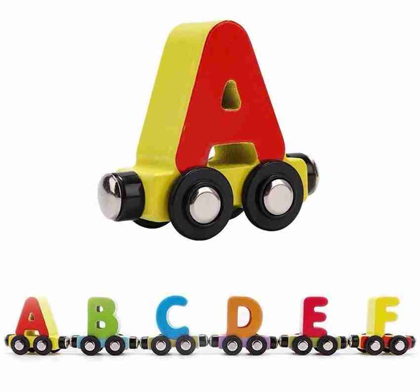 Vienkor Magnetic Wooden ABCD Train Toy for kids Price in India Buy Vienkor Magnetic Wooden ABCD Train Toy for kids online at Flipkart