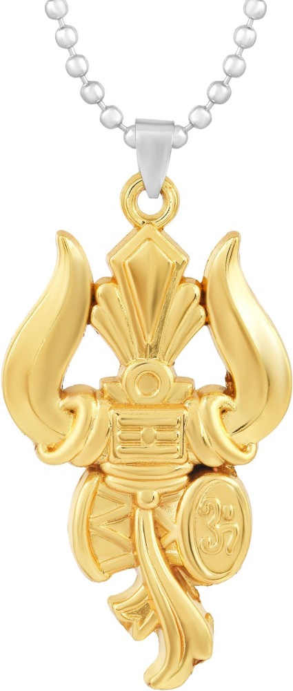 Bholenath sales gold locket