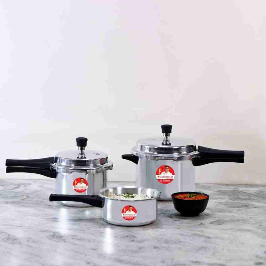 WONDERCHEF Platinum Pressure cookers combo 2L 3L 5L 2 L 3 L 5