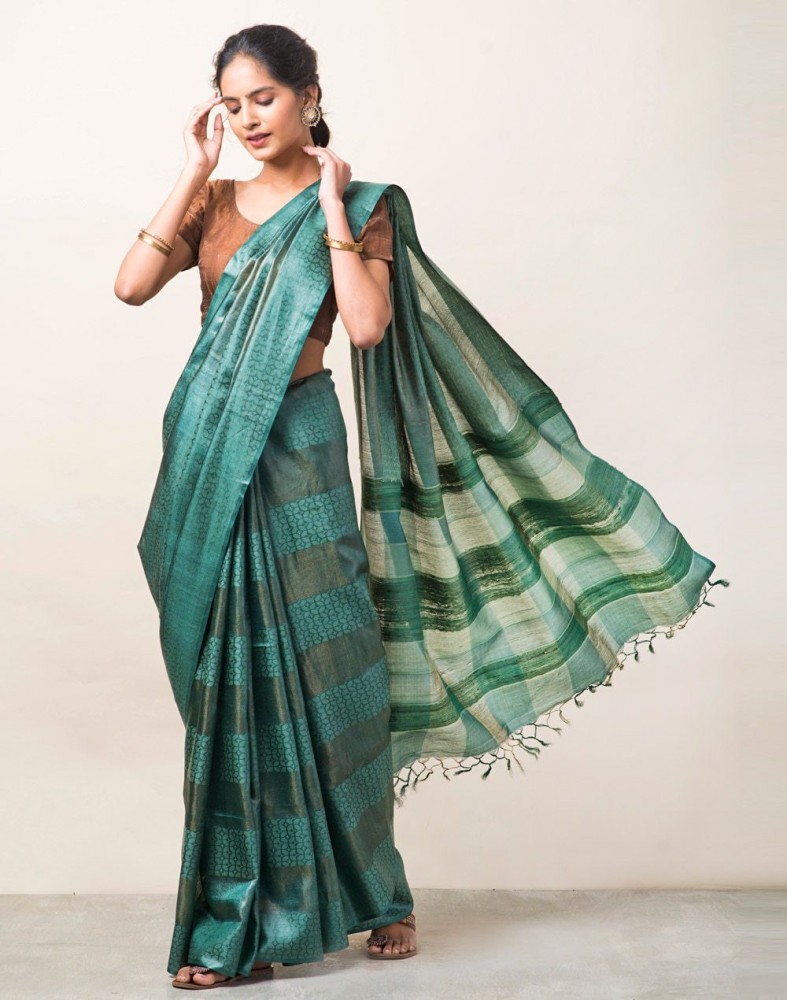 Fabindia tussar silk saree hotsell