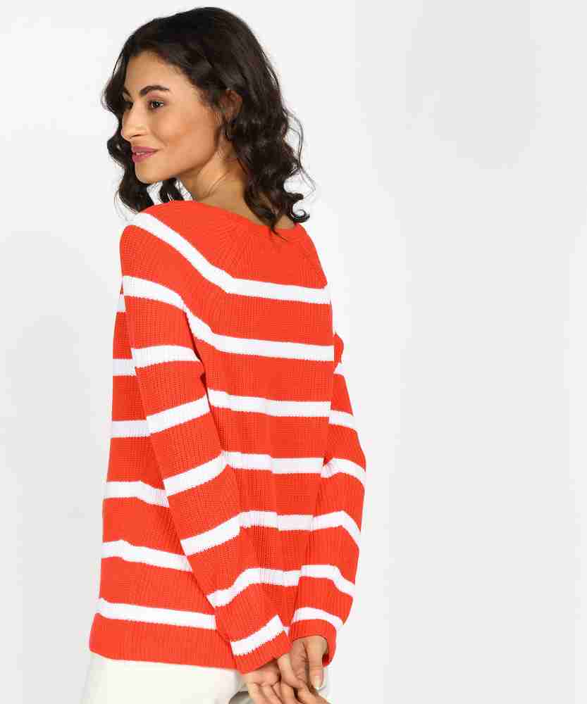 Tommy hilfiger striped 2025 jumper