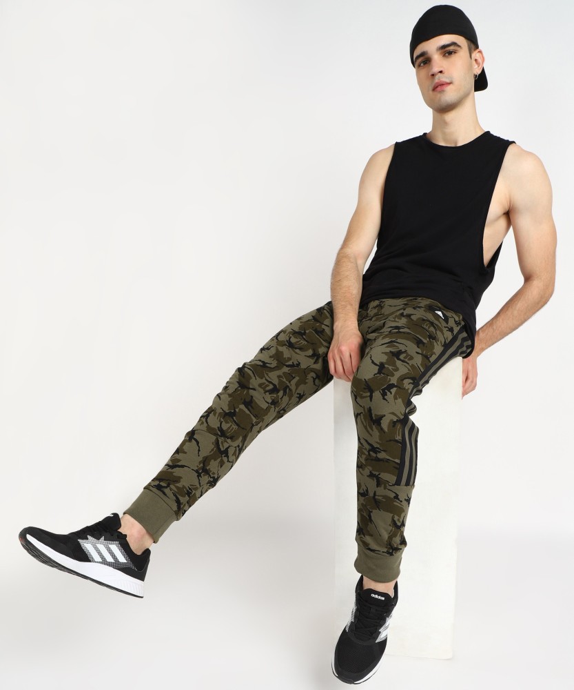 Buy Adidas Originals Grey  Black Regular Fit Camouflage Joggers for Mens  Online  Tata CLiQ