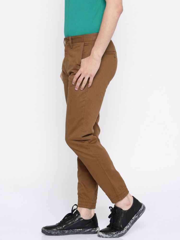 Vans Authentic Slim Chino Trousers in Brown for Men  Lyst