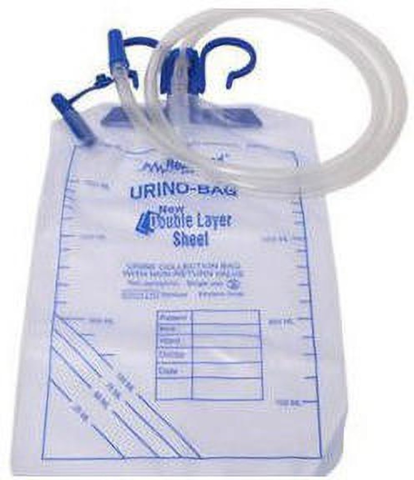 PVC JMI Urine Drainage Bag Size 26 l X 18 w X 21 h