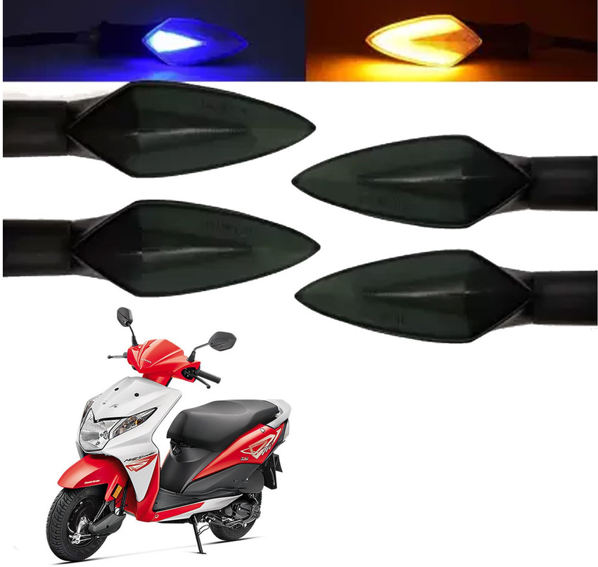 COMICAL Front Rear LED Indicator Light for Honda Dio Price in