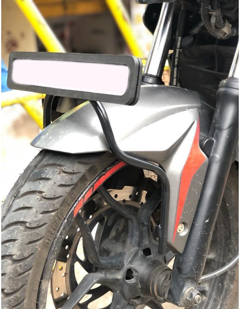 Pulsar 200 ns number plate holder online hotsell