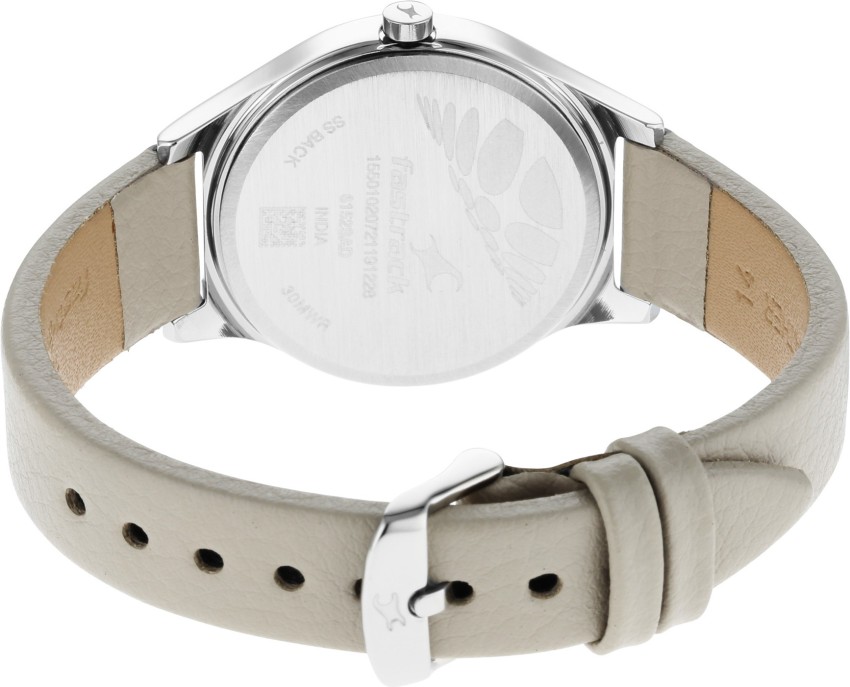 Fastrack white best sale belt watch